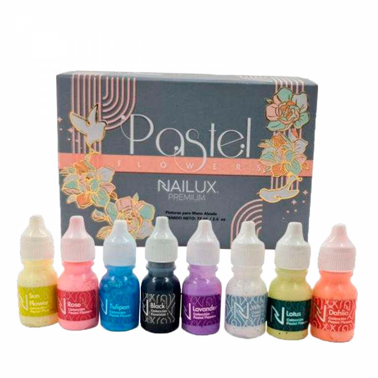 pintura acrilica pastel nailux premium
