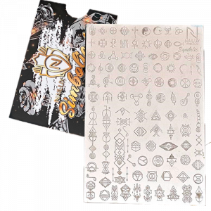 placa para stamping simbolic 1 nailux premium