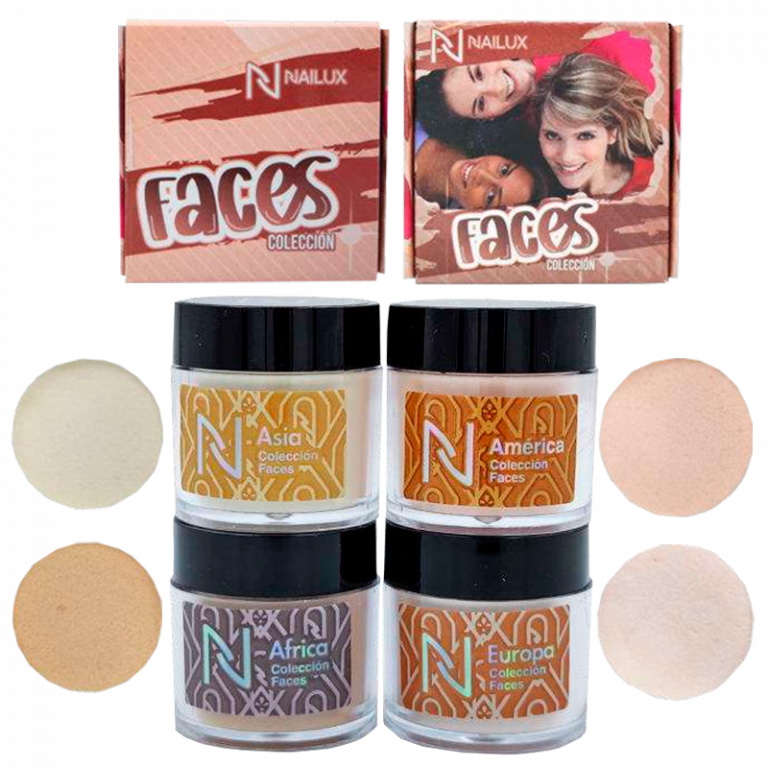 Faces coleccion de acrilico nailux premium