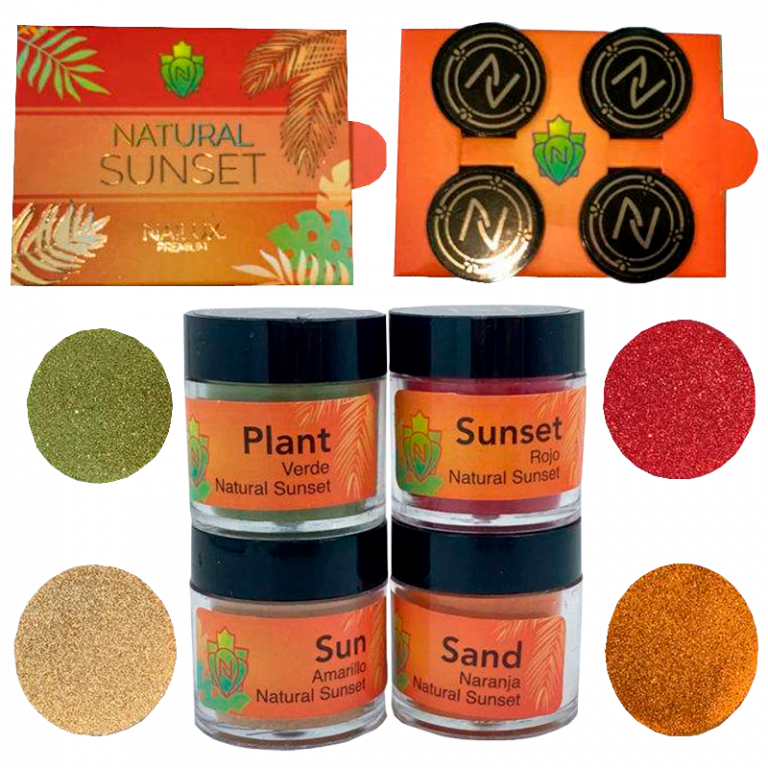 Natural sunset coleccion de acrilico nailux premium