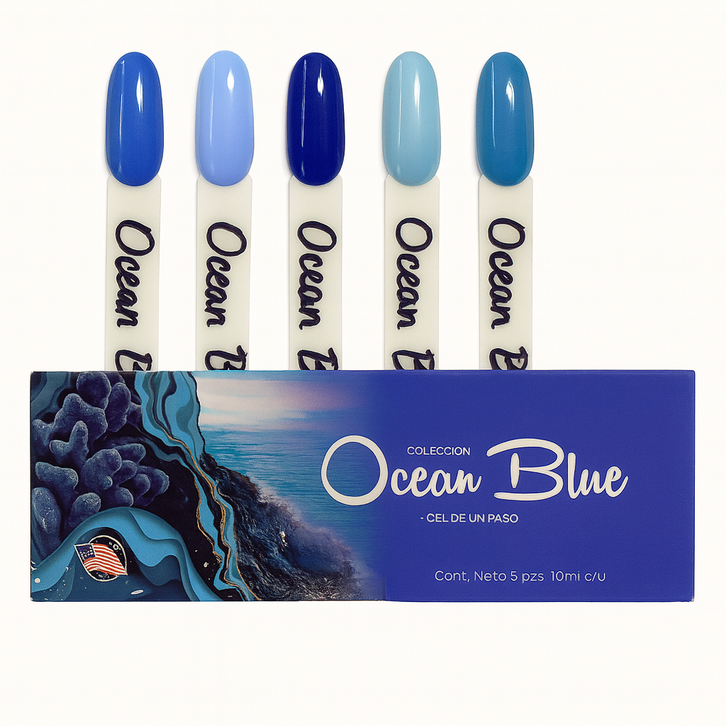 Coleccion De Gel Sweet Ocean Blue