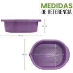 Tina para pedicura
