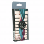Tip Natural Punta en arco 200pz GC Nails