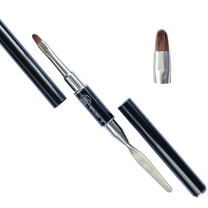 Pincel Lengua de Gato Polygel Gc Nails