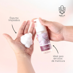 espuma para uñas