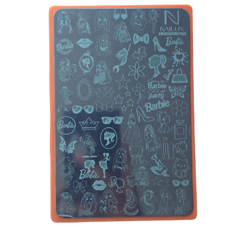 Lux Plate Barbie Nailux Premium