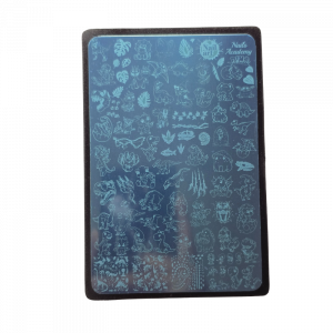 Placa Stamping Dinosaurios