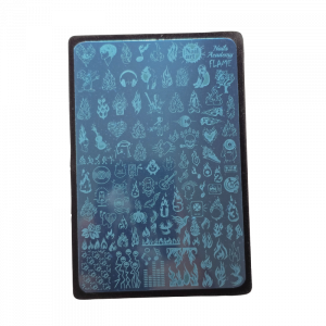 Placa Stamping Flame