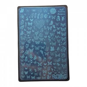 Placa Stamping Mariposas