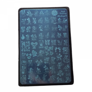 Placa Stamping Mickey 01