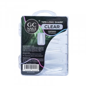 Tips Long Sharp Clear GC Nails