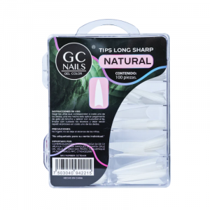 Tips Long Sharp Natural GC Nails