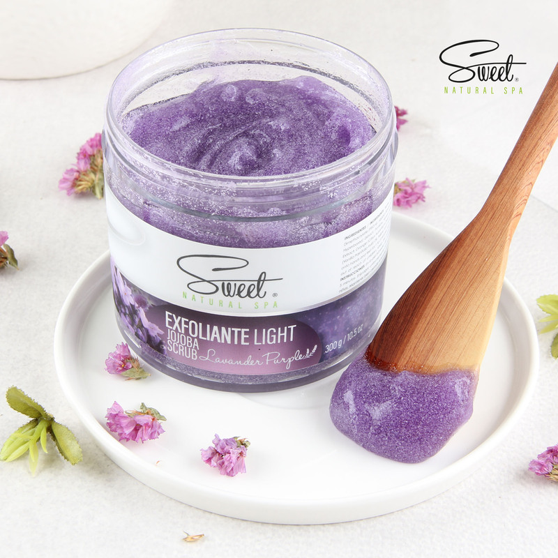 Exfoliante Jojoba Lavander Purple Sweet Natural Spa