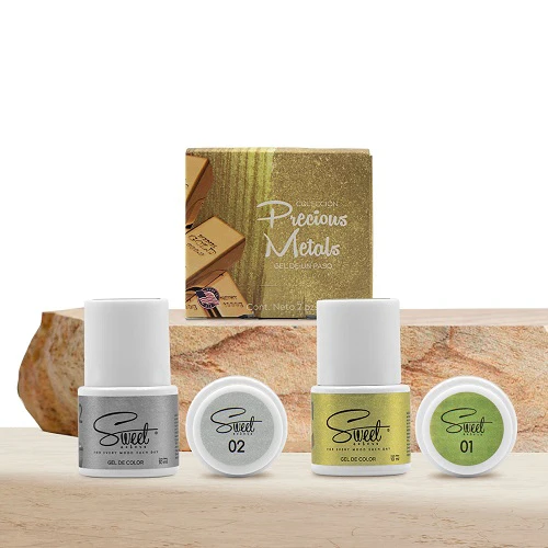 Coleccion De Gel Sweet Precious Metals