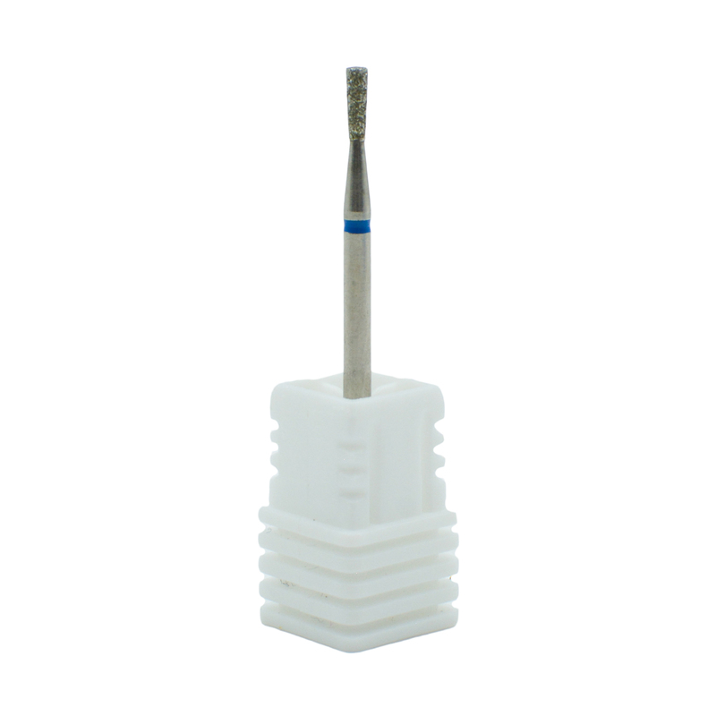 Punta Fresa Cono Invertido Medio Azul