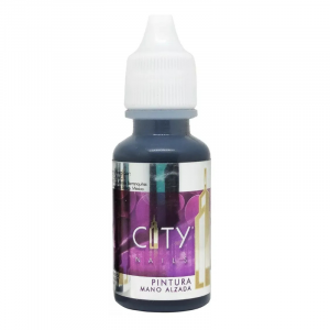 Pintura Acrilica Negro Intenso City Nails