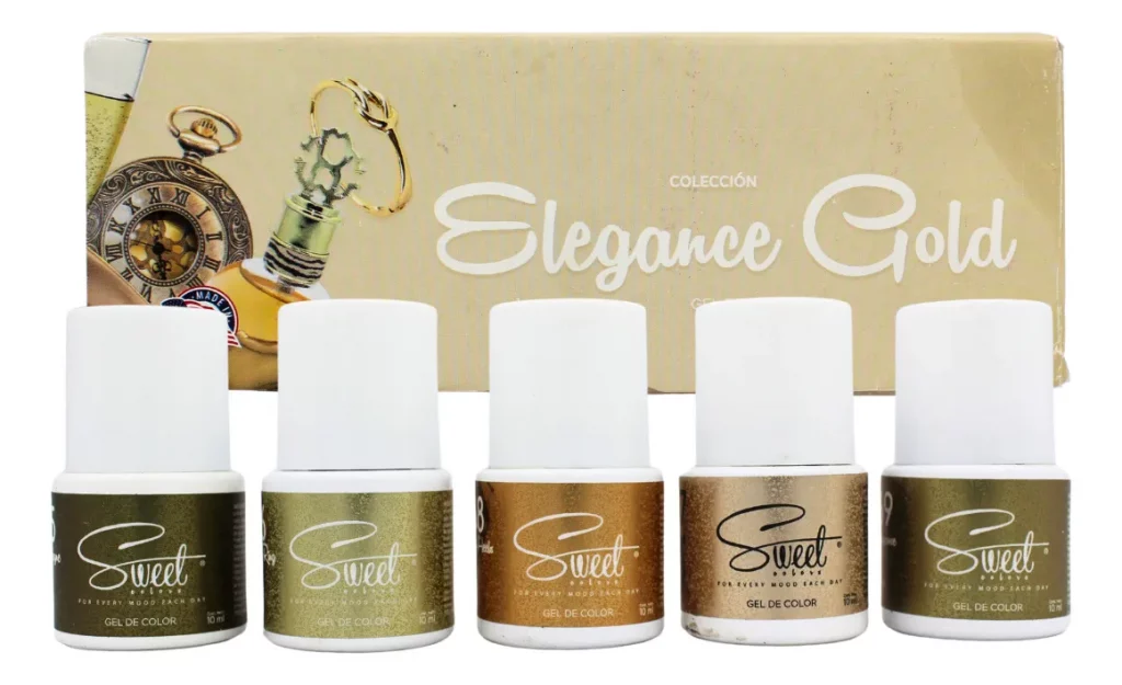 Coleccion Gel Sweet Elegance Gold