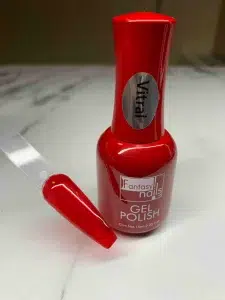 Gel Rojo Rubi Vitral Fantasy Nails