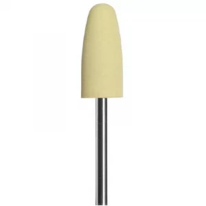 Punta De Silicón Redonda Abrasivo 150 Blanco NailTech