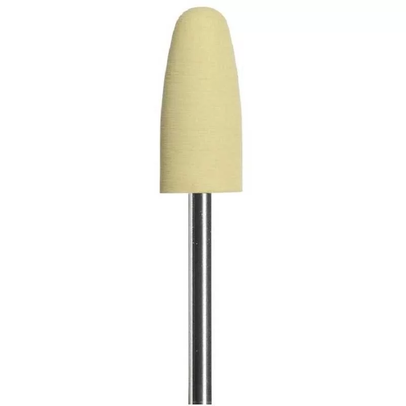 Punta De Silicón Redonda Abrasivo 150 Blanco NailTech