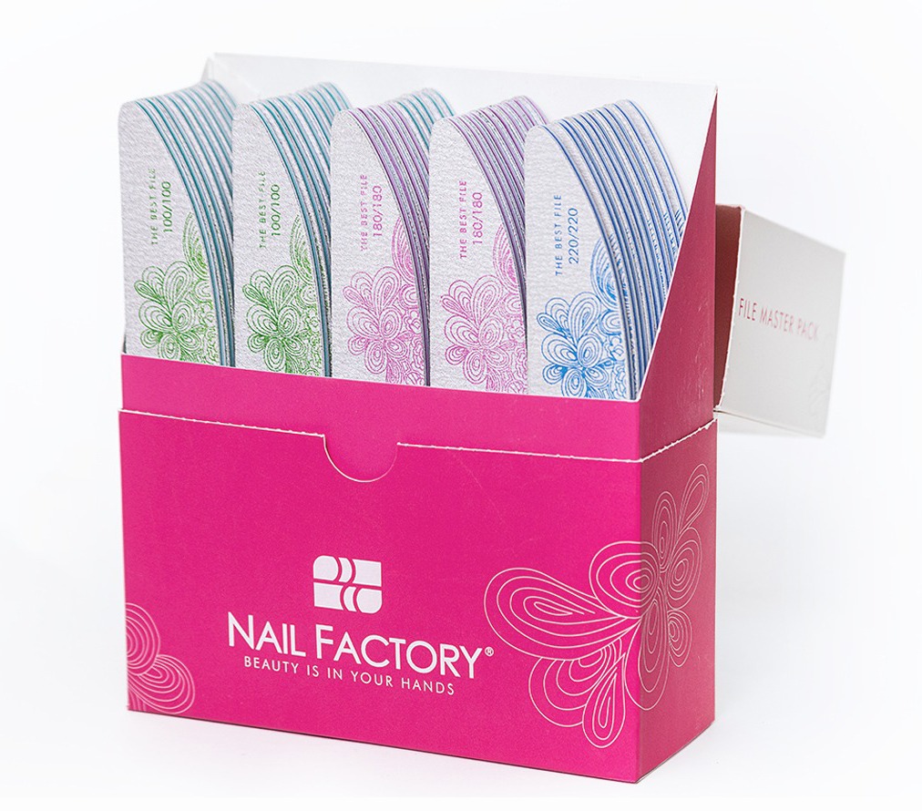 Master File Kit 100 / 180 / 220 Nail Factory