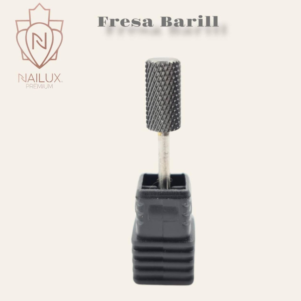 Punta Fresa Carburo Barril Larga Suave Nailux