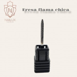 Punta Fresa Carbura Flama Chica Larga Nailux