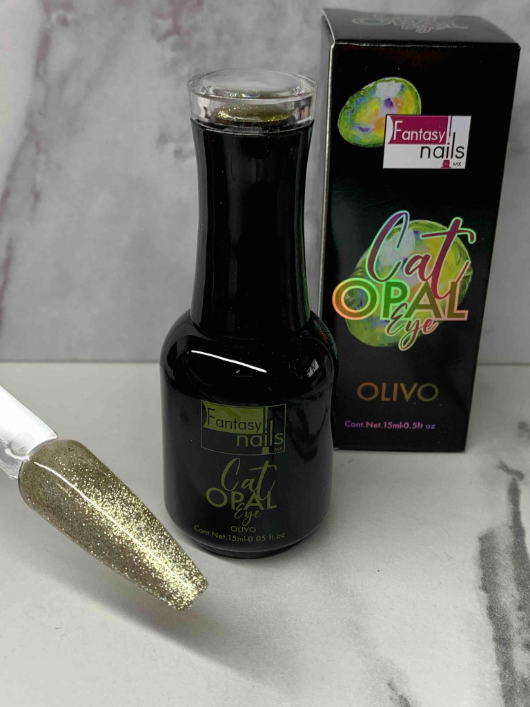 Cat Opal Eye Olivo Fantasy Nails - 15 ml