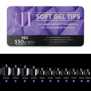 Tips Soft Gel Para Pies Sunny