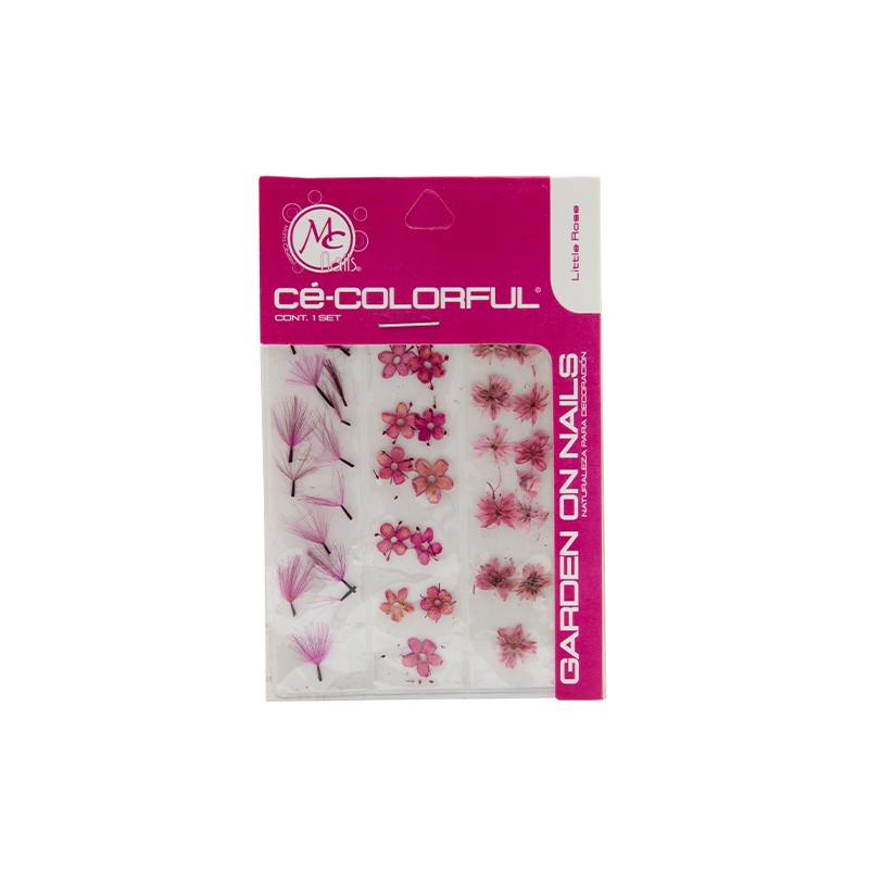 Naturaleza Set De 3 Mix Color: Little Rose Colorful