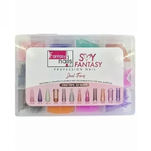Tips Dual Form 12 Modelos Fantasy Nails - 288 pz