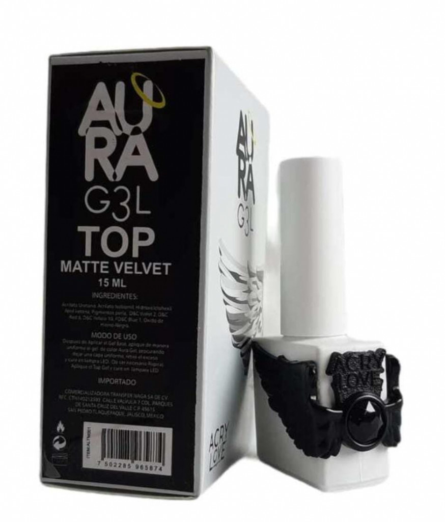 Aura Gel Top Matte Velvet AcryLove