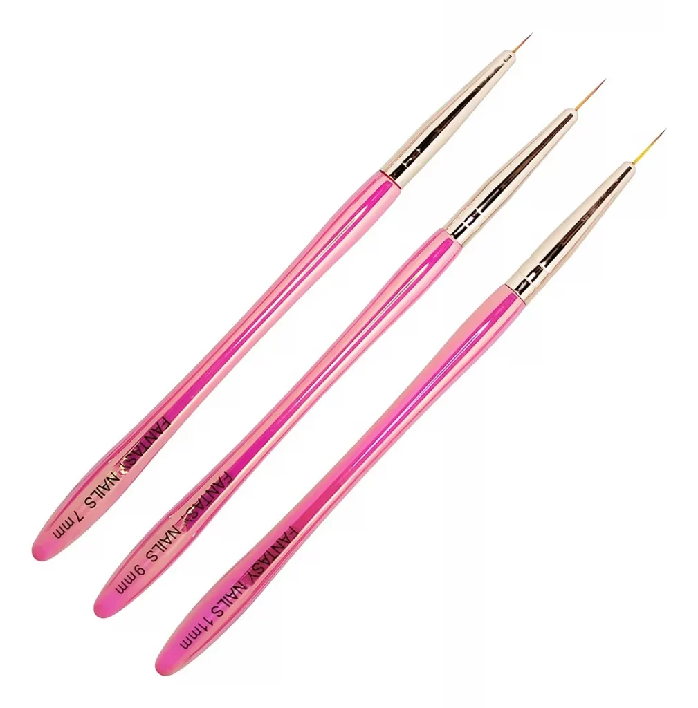 Pincel Linner 3 pz Fantasy Nails