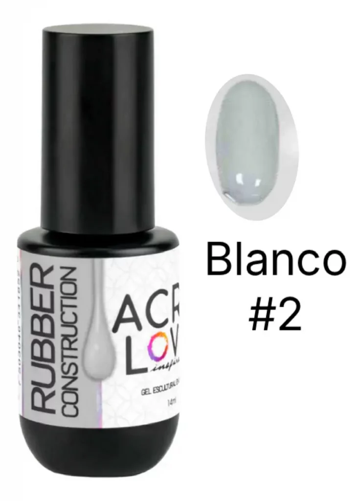 Rubber Construction 2 Blanco Acry Love